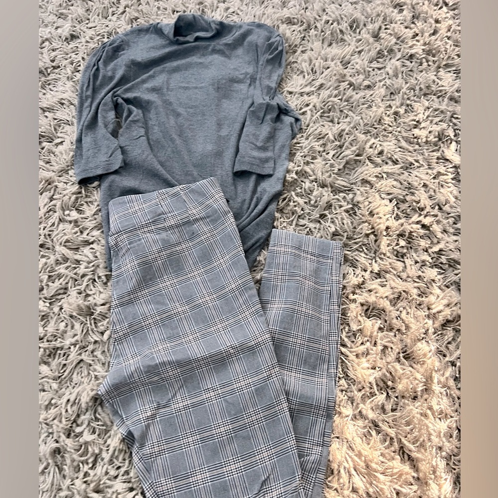 2 Tops, Trouser & Skirt